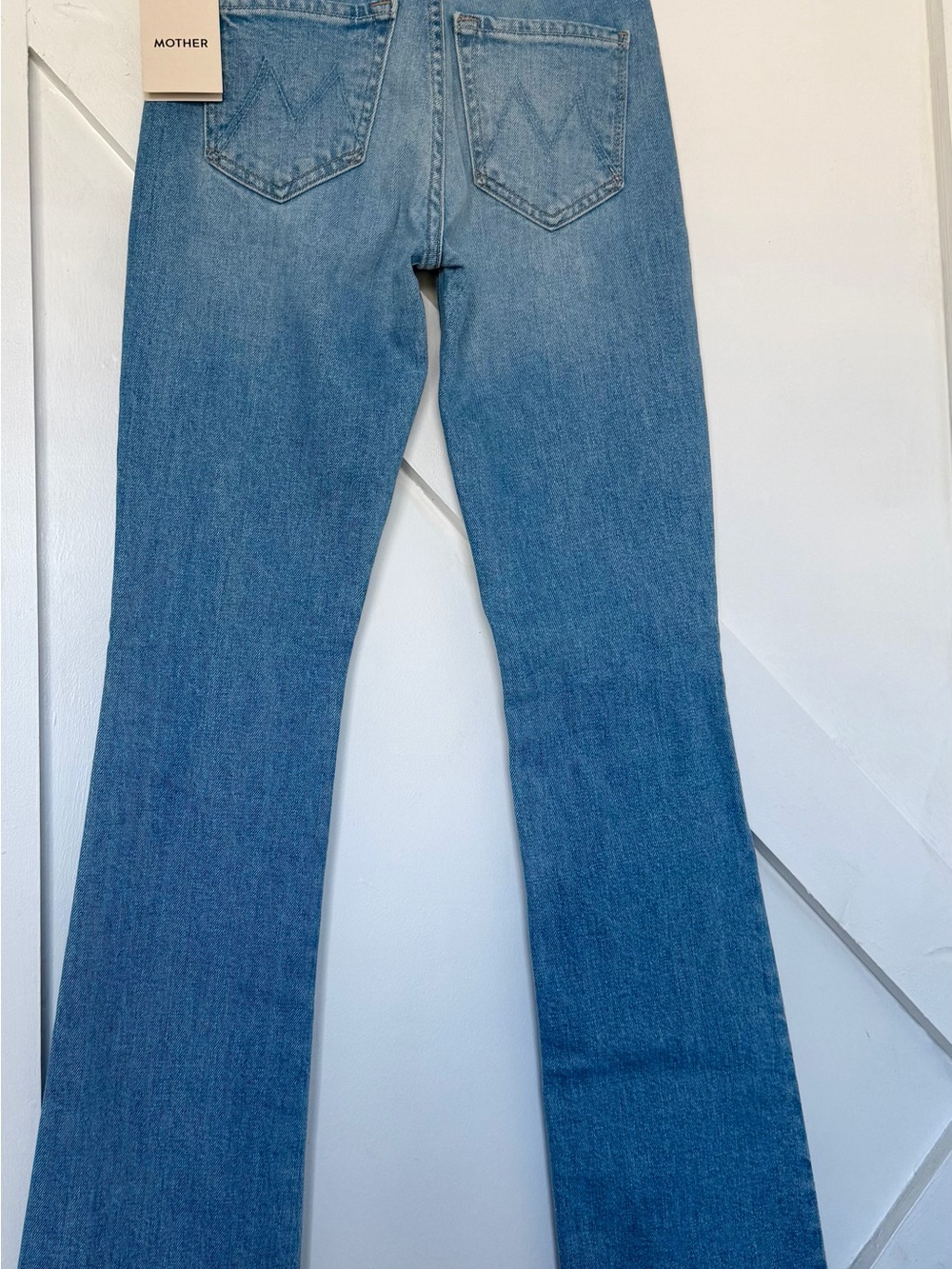 MOTHER Light Blue Flare Jeans